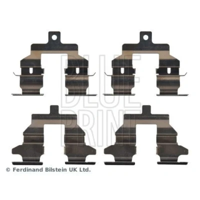 Abbildung von BLUE PRINT ADBP480008 Zubehörsatz, Scheibenbremsbelag Hinterachse NISSAN: Qashqai / Qashqai+2 I, X Trail, Tiida Schrägheck