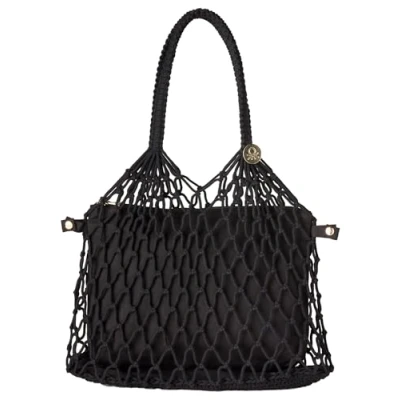 Abbildung von United Colors of Benetton Damen Borsa 6qnr1y01u Strandtasche, Schwarz