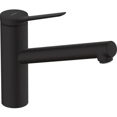 Abbildung von hansGrohe Zesis M33 1 Griff Küchenarmatur 150, 1strahlig, mattschwarz