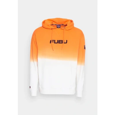 Abbildung von FUBU Corporate Hooded Gradient Sweatshirt, Herren, Größe: XL, Orange/white
