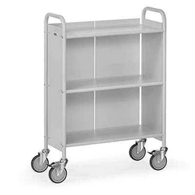Abbildung von Fetra Servierwagen 4871 3Etagen Rückwand 720x350mm