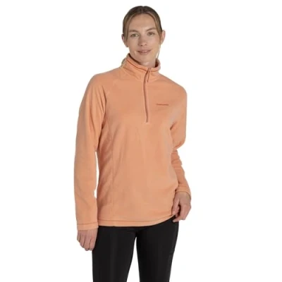 Abbildung von Craghoppers Damen Miska VI Halber Reißverschluss Fleece 12 Dusky Hibiskus