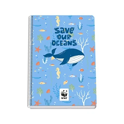 Abbildung von Dohe A4 Plus Notizbuch Hardcover 4 mm WWF Save our Oceans