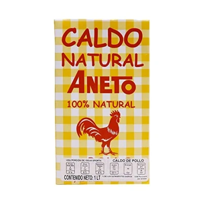 Abbildung von Aneto Caldo Natural de Pollo Hühnerbrühe Ohne Zusätze, 1er Pack (1 x 1l)