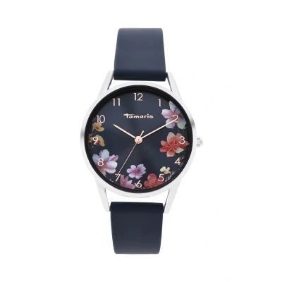 Abbildung von Tamaris Damen Analog Quarz Uhr mit Silikon Armband TT 0208 PQ