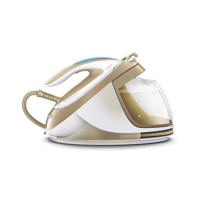 Abbildung von Philips Dampfbügelstation GC9642/60 PerfectCare Elite Silence, 2400 W, Optimal TEMP, 7,2 bar Dampfdruck, 490 g/Min Dampfstoß