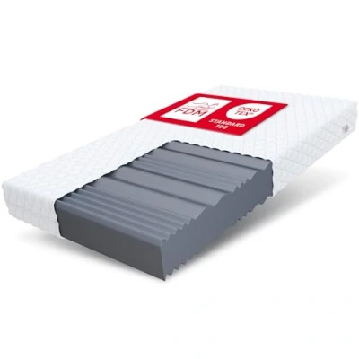 Abbildung von FDM Comfort Plus Schaumstoffmatratze 120x200 cm Höhe 20 7 Liegezonen Matratze Kaltschaum H3 Öko Tex Allergikergeeignet Bezug Waschbar Abnehmbar Weiß
