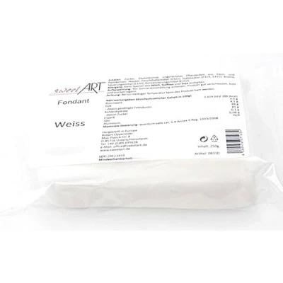 Abbildung von Rollfondant sweetArt 250 g Weiss