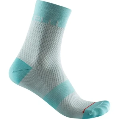 Abbildung von Castelli Velocissima 12 W Skylight/Light Acqua L/XL Fahrradsocken