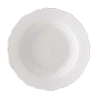 Abbildung von Hutschenreuther Maria Theresia Weiss Suppenteller 23 cm Fahne