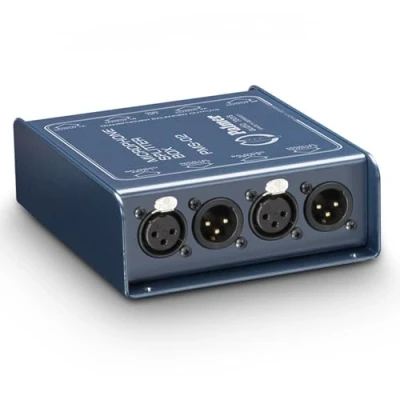 Abbildung von Palmer MS 02 ; Mikrofon Splitter 2 Kanal, blau