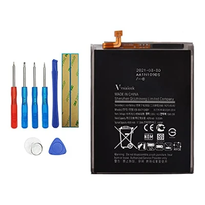 Abbildung von Vvsialeek EB BA715ABY Ersatz Akku Kompatibel Für Samsung Galaxy A71 SM A715F A7160 with Free Toolkit