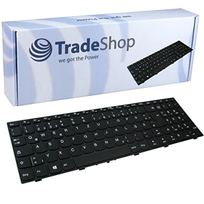 Abbildung von Trade Shop Original Laptop Tastatur/Notebook Keyboard Ersatz Austausch Deutsch QWERTZ für Lenovo IdeaPad 110 15isk 17ACL 17IKB 17ISK 80UD00V2US (Deutsches Tastaturlayout)