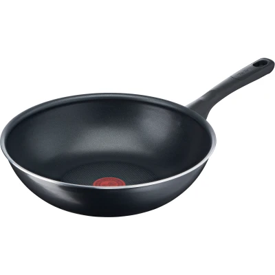 Abbildung von Tefal Wok &quot;Day by Day&quot;, Aluminium, Antihaftversiegelung, Thermo Spot Temperaturanzeiger, 28 cm