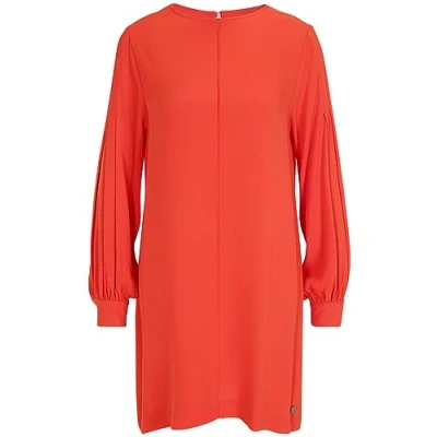 Abbildung von Tamaris A Linien Kleid mit Rundhalsausschnitt NEUE KOLLEKTION