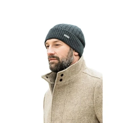Abbildung von Eisglut Herrenmütze Milang Merino Made in Germany