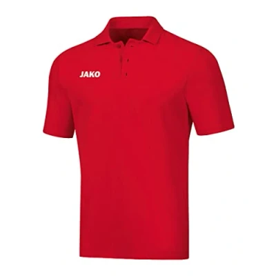 Abbildung von JAKO Herren Polo Base, rot, XL, 6365