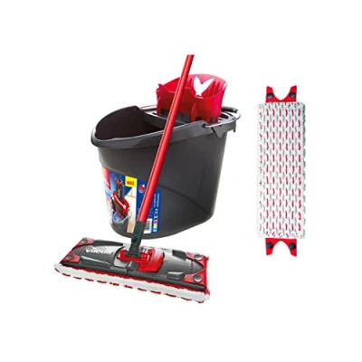 Abbildung von Vileda Bodenwischer Set &quot;Ultramax 2in1&quot;, (Set, 3 St.), (3 teiliger Stiel, Mikrofaser Bezug, Ultramax Eimer)