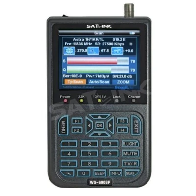 Abbildung von Satlink WS 6908P Professional Sat Messgerät Satfinder DVB S TV