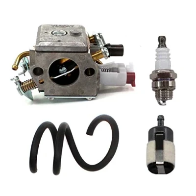 Abbildung von AISEN VERGASER MIT BENZINSCHLAUCH BENZINFILTER UND ZÜNDKERZE FÜR HUSQVARNA KETTENSÄGE 340 345 346XP 350 351 353 MOTORSÄGE ERSATZ ZAMA C3 EL18 / 503283208
