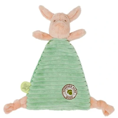Abbildung von Regenbogen Designs Ferkel Komfort Decke Baby Tröster Geschenk, Winnie der Pooh Freunde aus Hundertmorgenwald, Decke, Neugeborene Superweiches Geschenk
