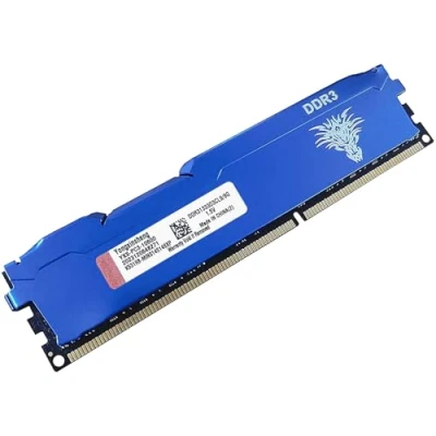 Abbildung von DDR3 8GB Desktop RAM 1333MHz PC3 10600 UDIMM Non ECC Unbuffered 1.5V 2Rx8 Dual Rank 240 Pin CL9 PC Computer Memory Upgrade Module Arbeitsspeicher Kit (Blau)