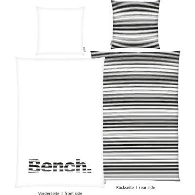 Abbildung von Bench. Wendebettwäsche &quot;Bench&quot;, mit Schriftzug