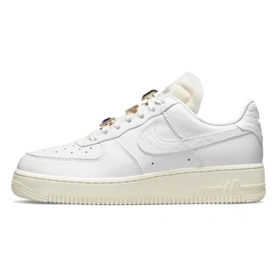 Abbildung von Nike Sportswear AIR Force 1 Sneaker low, Damen, Größe: 44.5, Summit white Leder