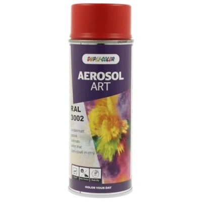 Abbildung von Dupli Color 666469 AEROSOL ART RAL 3002 karminrot seidenmatt 400 ml