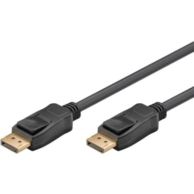 Abbildung von Goobay DisplayPort™ Verbindungskabel 1.4, 1 Meter, Stecker &gt; Stecker, 8K @ 60 Hz