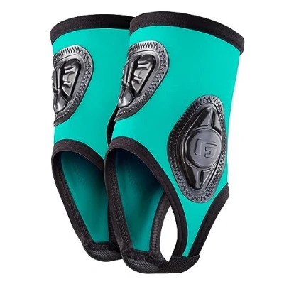 Abbildung von G Form Pro X Knöchelschützer Fußball Trainingsausrüstung und Fahrradzubehör Neon Grün, Erwachsene S/M