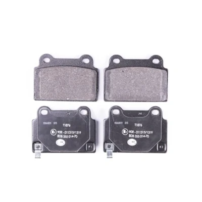 Abbildung von HELLA 8DB 355 014 701 Bremsbelagsatz mit akustischer Verschleißwarnung MITSUBISHI: Lancer 8 Limousine