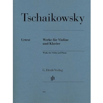 Abbildung von Werke für Violine und Klavier: Besetzung: Klavier (G. Henle Urtext Ausgabe)