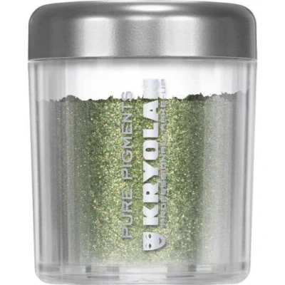 Abbildung von Kryolan Pure Pigments Metallic Lidschatten, Größe: 3 g, green