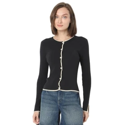 Abbildung von Vero Moda Vmjoan Strickjacke, Damen, Größe: Medium, Black