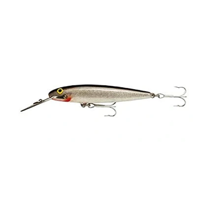 Abbildung von Rapala Countdown Magnum Angelköder Angelzubehör mit Abachiholz Konstruktion Salzwasser Spinnköder Lauftiefe 4.5 5.4m Fischköder 14cm, 36g Hergestellt in Estland Silver
