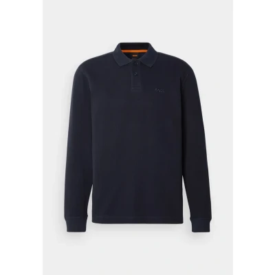 Abbildung von BOSS Langarmshirt, Herren, Größe: Small, Dark blue