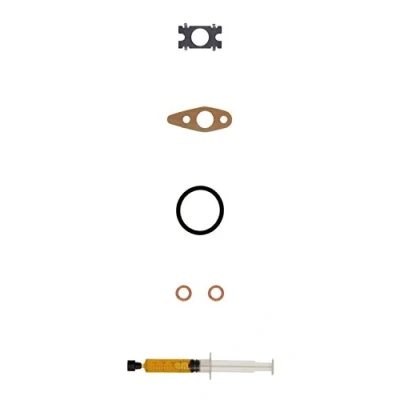 Abbildung von AJUSA JTC12143 Montagesatz, Lader with studs, syringe oil mit Dichtungen Montageanleitung VOLVO: V70 3, XC60 I, V60 I