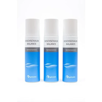 Abbildung von Spitzner Duschschaum Gleichgewicht 3x150ml Vorteilspack Wellness Dusche sanft reinigender Schaum dermatologisch getestet, vegan und hautverträglich harmonisierend