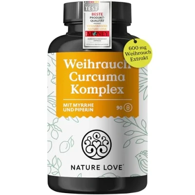 Abbildung von Weihrauch Curcuma Komplex 90 Kapseln Nature Love St