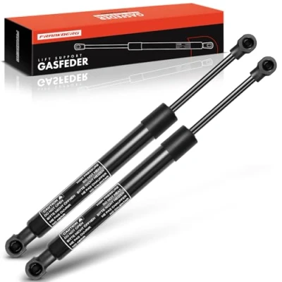 Abbildung von Frankberg 2x Gasfeder Dämpfer Heckklappe Kofferraum Kompatibel mit 3er E90 E92 316 318 320 325 330 335 M3 M GTS Limousine Coupe 2004 2013 Replace# 51247129194