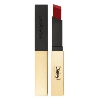 Abbildung von Yves Saint Laurent Lippenstift Lip Make Up Rouge Pur Couture The Slim Leather Matte Lipstick 33 Orange Desire