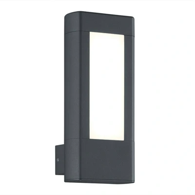 Abbildung von Trio Leuchten LED Außenleuchte Rhine 221660242, Druckguss Aluminium anthrazit, 2x 4.5 Watt