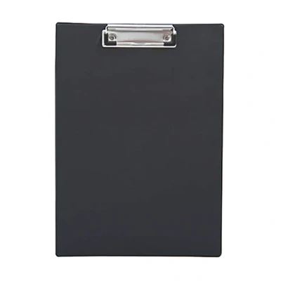 Abbildung von Klemmbrett 1554317 Schwarz 22.6x31.6cm 5 Stück