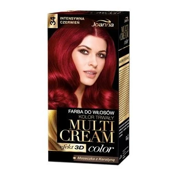 Abbildung von JOANNA_Multi Cream Color farba do w3osów 34 Intensywna Czerwieñ