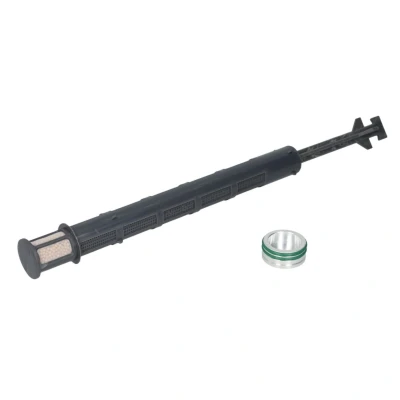 Abbildung von NRF 33328 Trockner Kunststoff mit Stecker, Dichtring EASY FIT VOLKSWAGEN: Passat B6 Variant, B7 Limousine