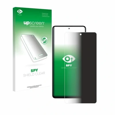 Abbildung von upscreen Anti Spy Blickschutzfolie für Xiaomi Redmi Note 12 Pro+ Privacy Screen Displayschutz Folie [Sichtschutz, Blaulichtfilter]