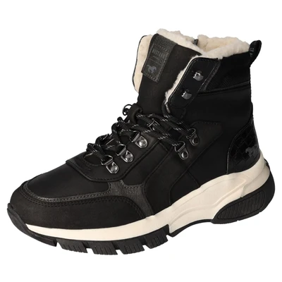 Abbildung von Mustang Shoes Winterboots, Schnürboots, Outdoorboots, Warmfutter, mit Schaftrandpolsterung