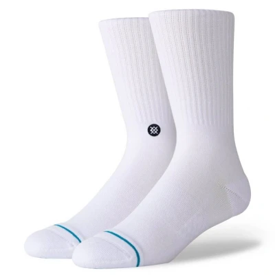 Abbildung von Stance ICON Unisex Socken, Größe: 43 47, White/black