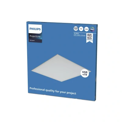 Abbildung von Philips ProjectLine LED Panel, 62x62cm, 3200lm, 4000K, bildschirmarbeitsplatztauglich